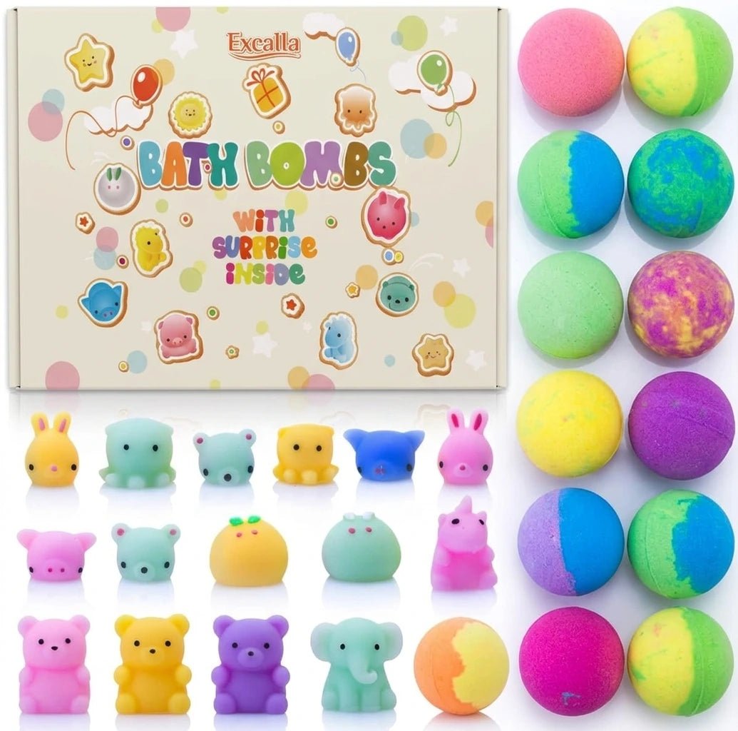 Bath Bombs for Kids with Toys - Emirex