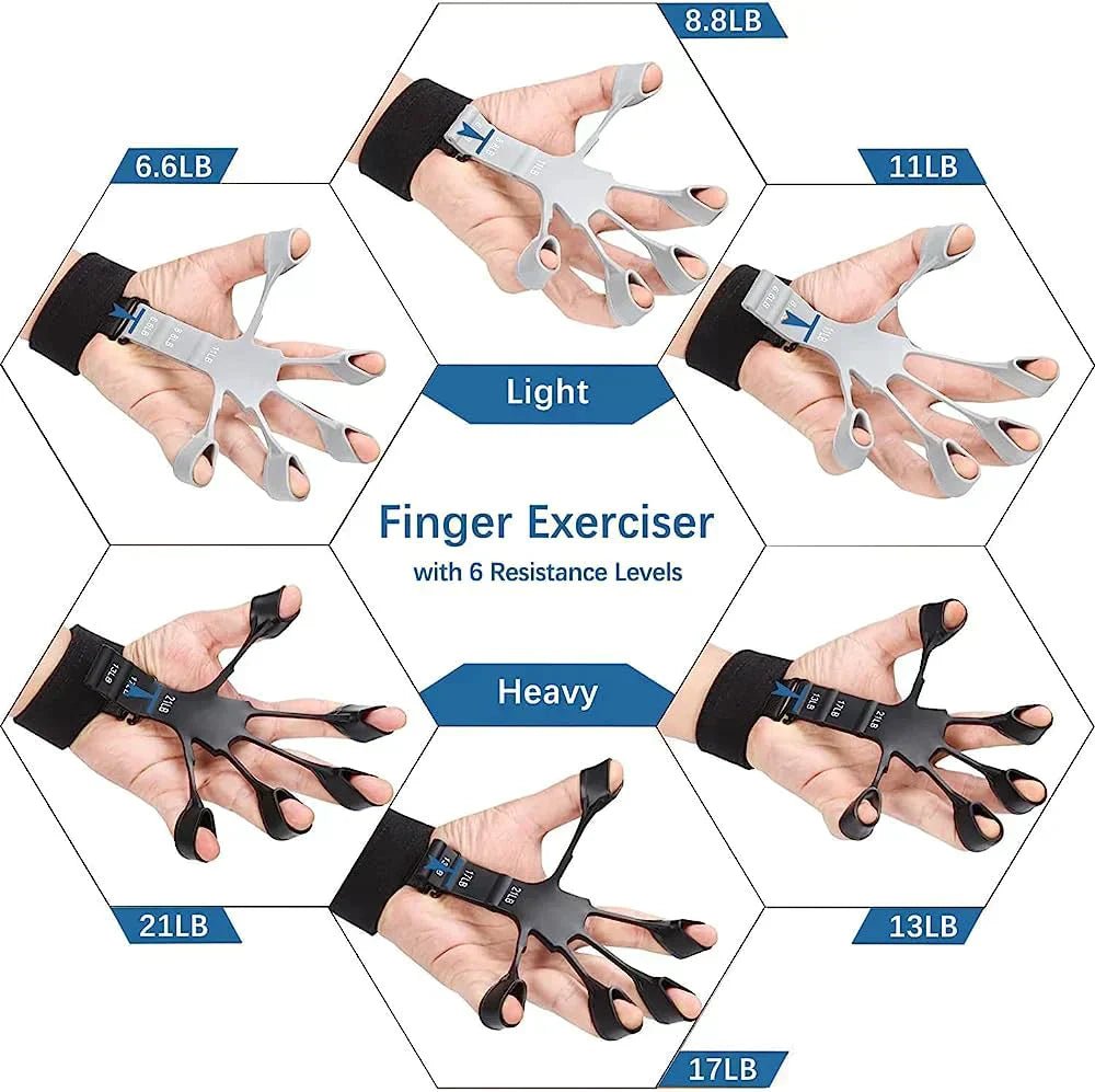 Metal-Hook Grip Strength Trainer - Emirex