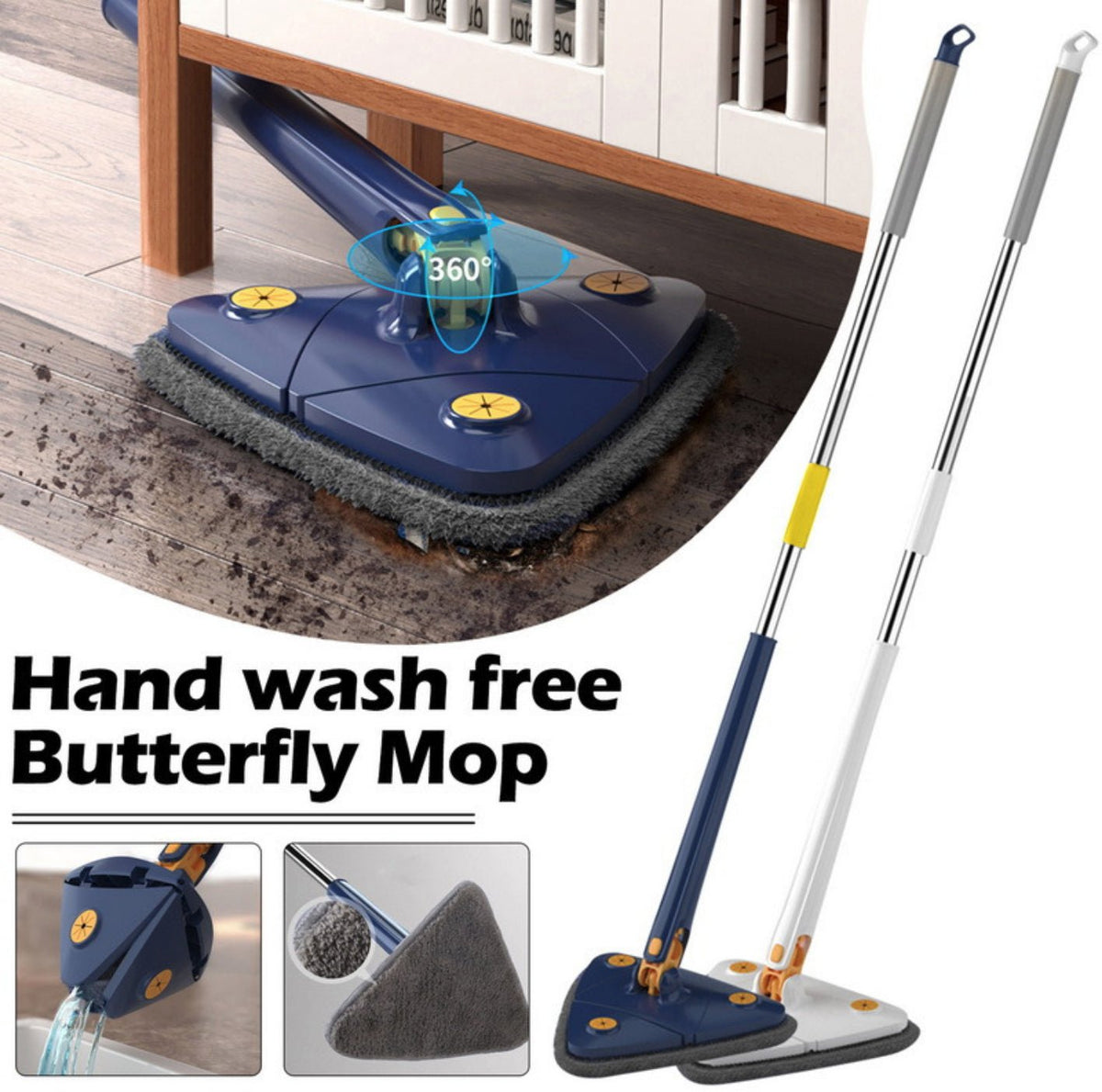 360 Rotating Adjustable Mop - Emirex