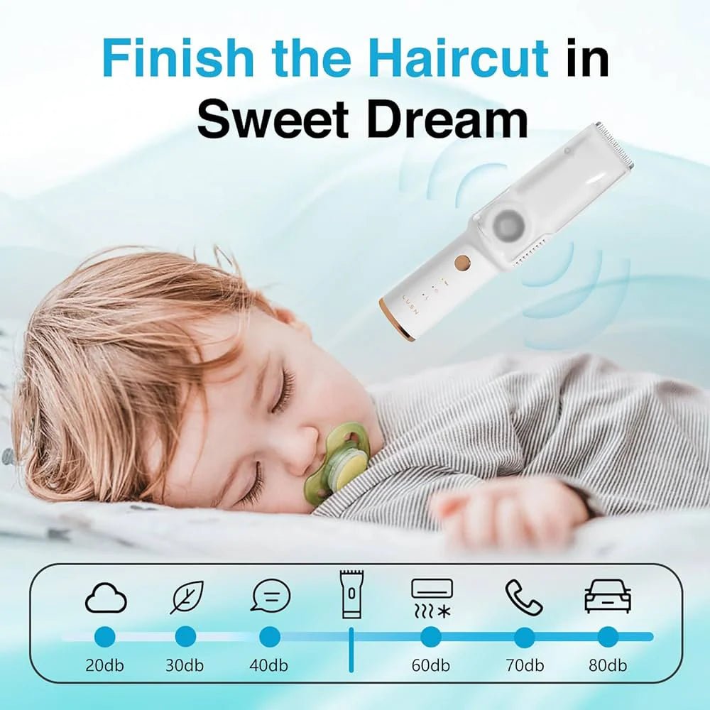 Baby Hair Clippers with Vacuum - Emirex