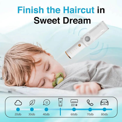 Baby Hair Clippers with Vacuum - Emirex
