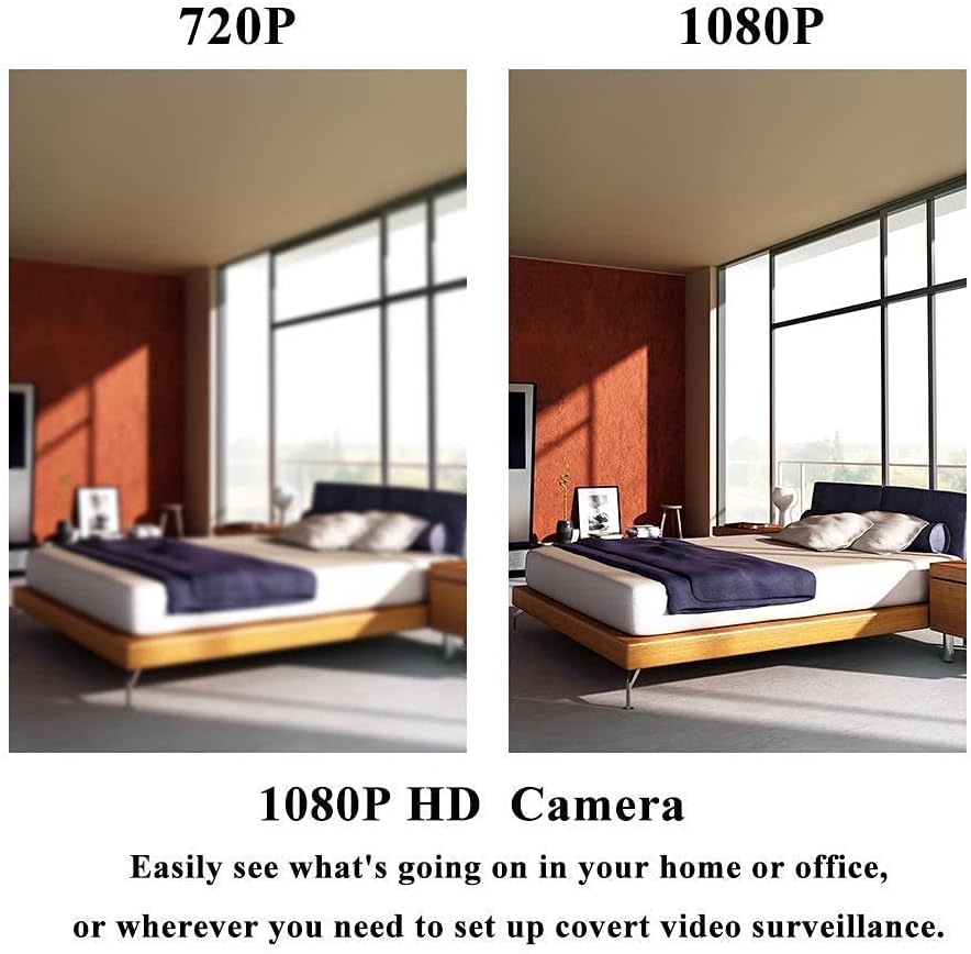 Baby Monitor Mini Clock Camera HD - Emirex