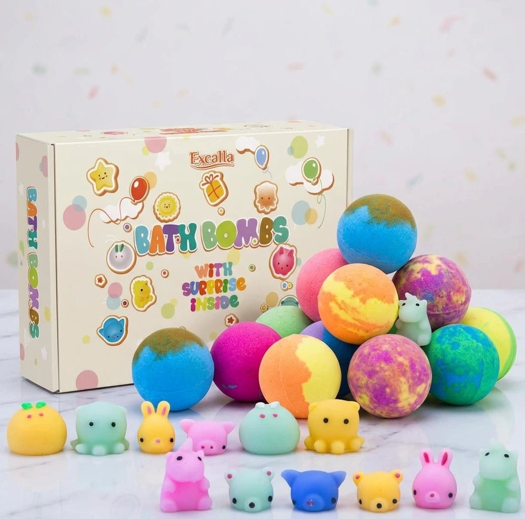 Bath Bombs for Kids with Toys - Emirex