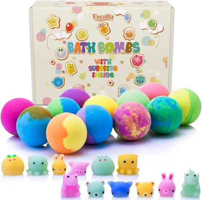 Bath Bombs for Kids with Toys - Emirex