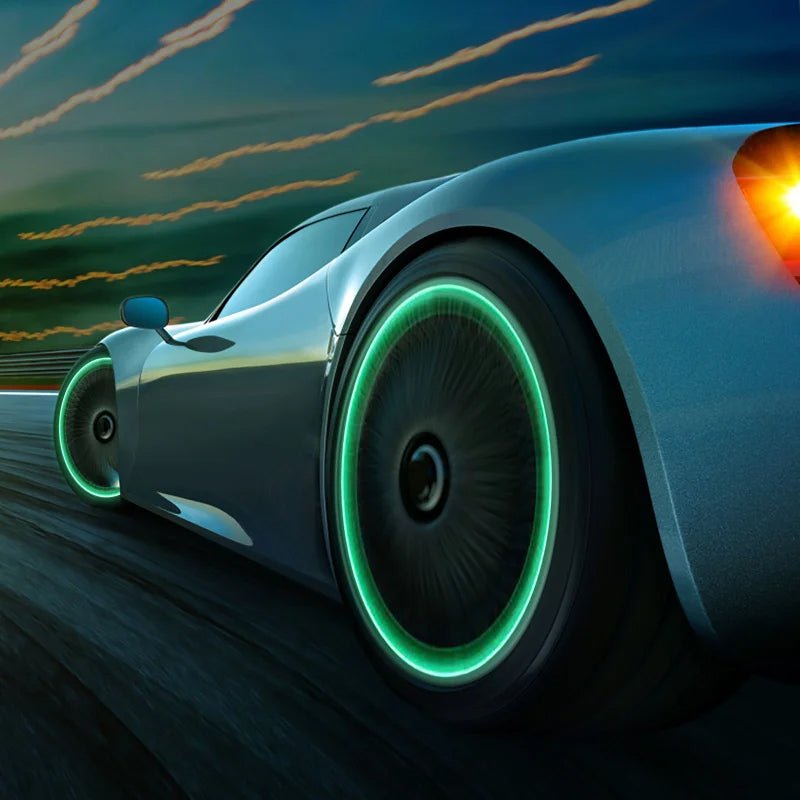 Car&Motorcycle Tire Electric Luminous Valve Caps - Emirex