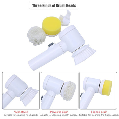 Cleaning Magic Electric Brush (5-in-1) - Emirex