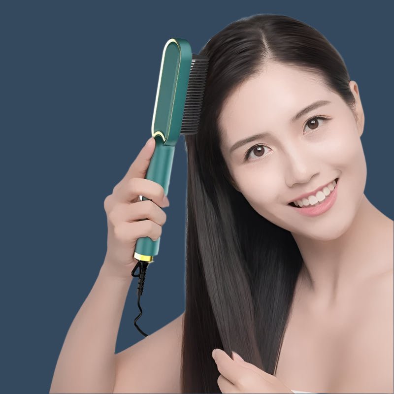 Electric Hair Straightener Brush - Emirex