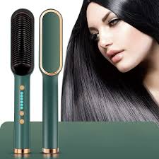 Electric Hair Straightener Brush - Emirex