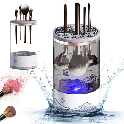 Electric Makeup Brush Cleaner – Clean & Dry in Seconds! - Emirex