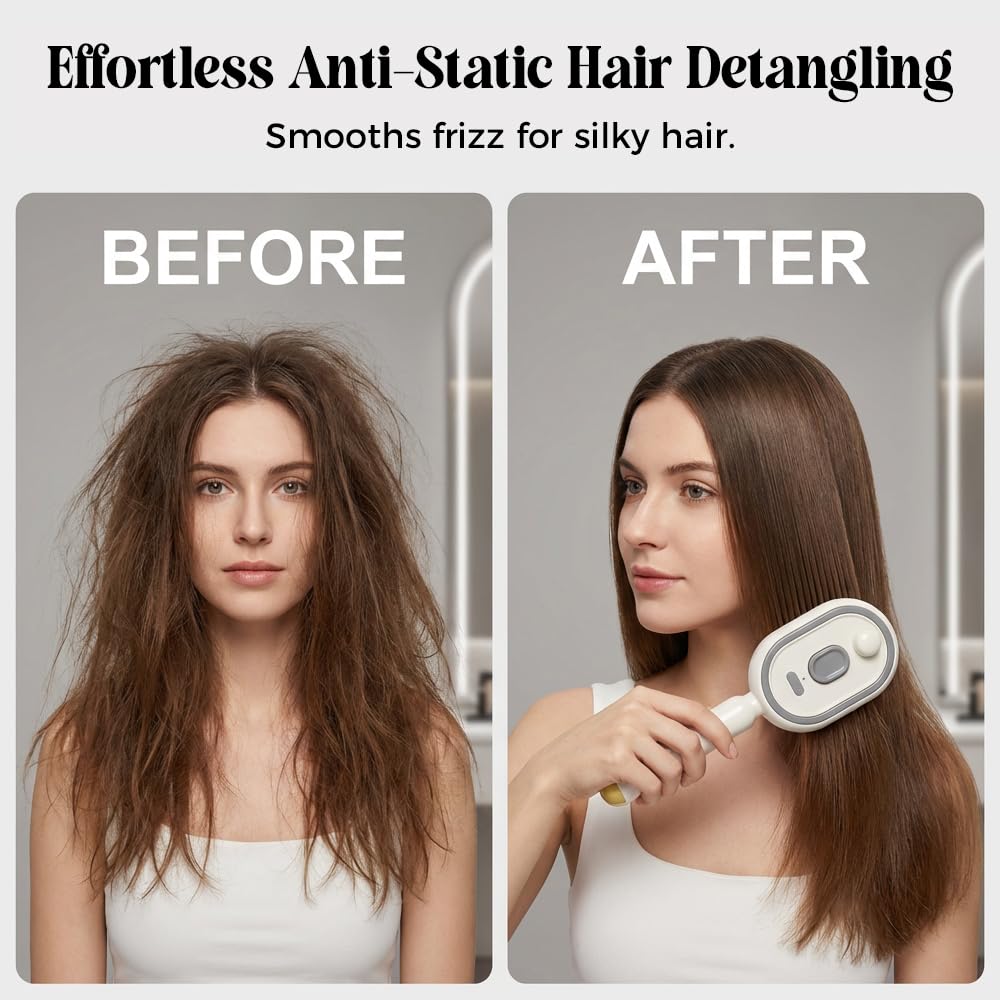 Electric Spray Comb With Oil | مشط كهربائي برذاذ - Emirex