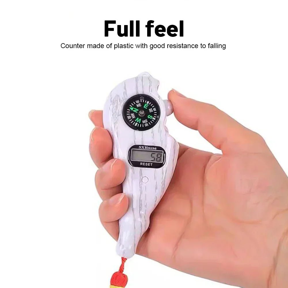 Electronic Digital Tally Counter with Compass Tassel Finger - Emirex