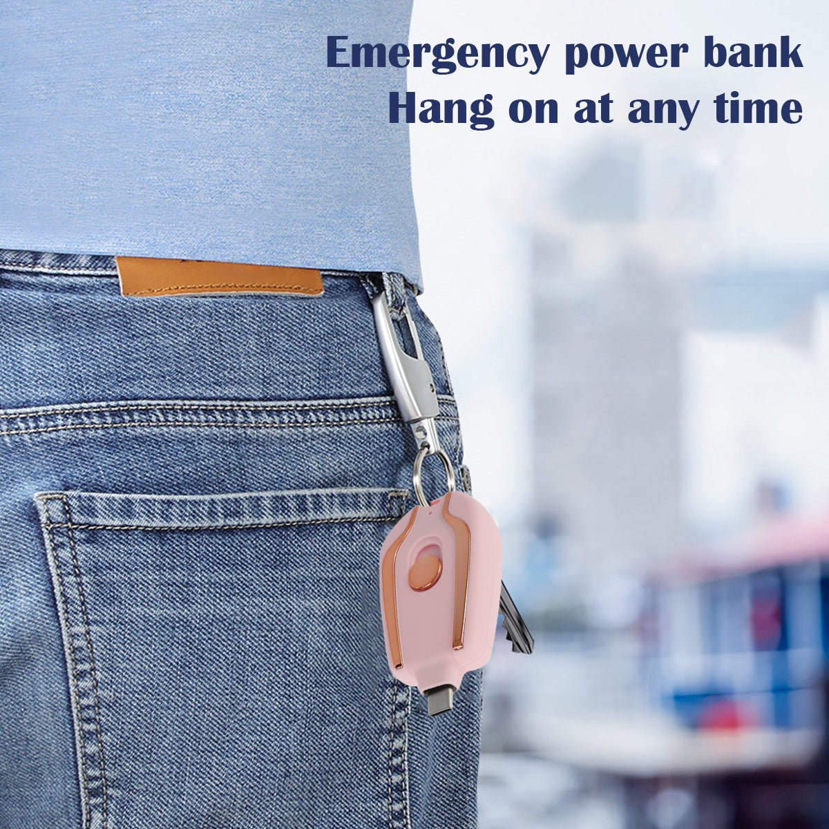 Emergency Portable Key Chain Charger - Emirex