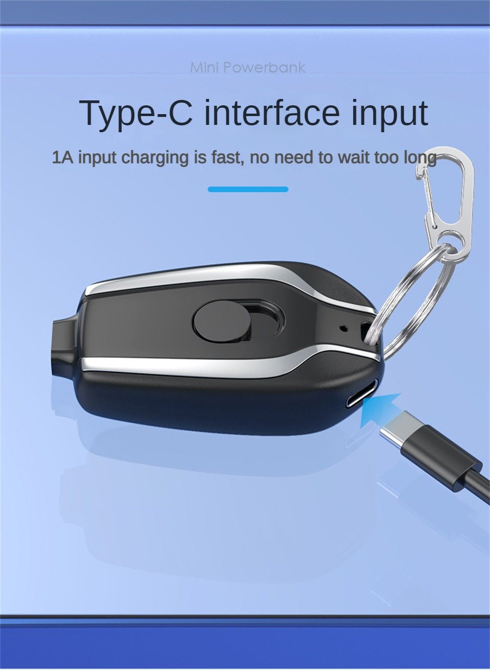 Emergency Portable Key Chain Charger - Emirex