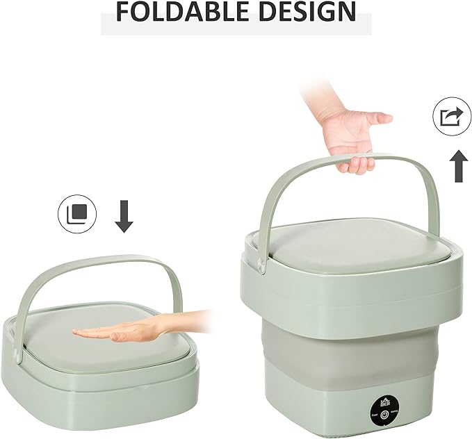 Foldable Mini Laundry Machine - Emirex
