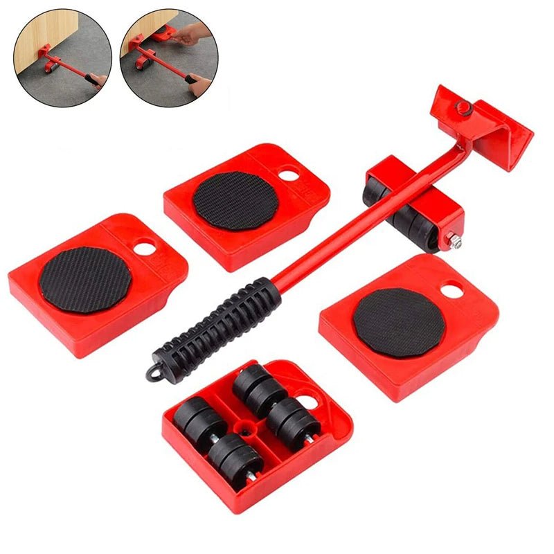 Furniture and Heavy Stuffs Mover and Lifter With Wheels and Professional Moving Tools - Emirex