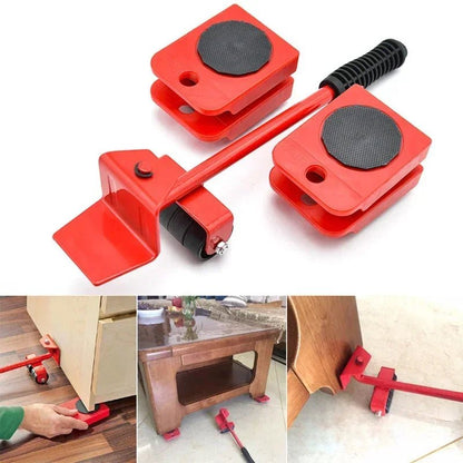 Furniture and Heavy Stuffs Mover and Lifter With Wheels and Professional Moving Tools - Emirex