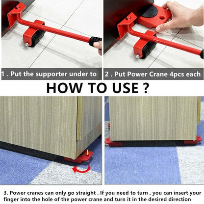 Heavy Duty Furniture Moving Kit - Emirex
