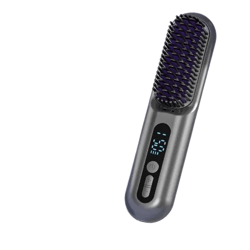 Ionic Hair Straightening Brush – Cordless USB Rechargeable | Emirex - Emirex