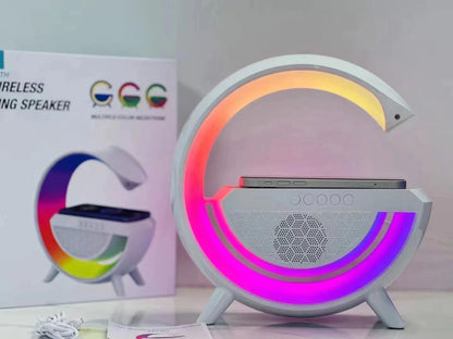 Led Wireless Charger Speaker - Emirex