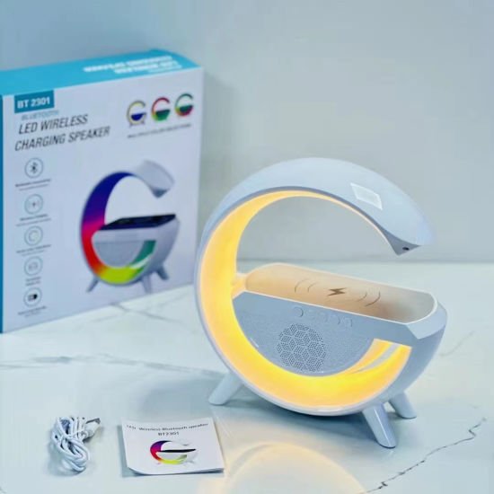 Led Wireless Charger Speaker - Emirex