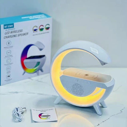 Led Wireless Charger Speaker - Emirex