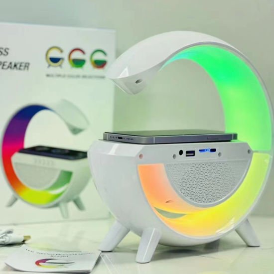 Led Wireless Charger Speaker - Emirex
