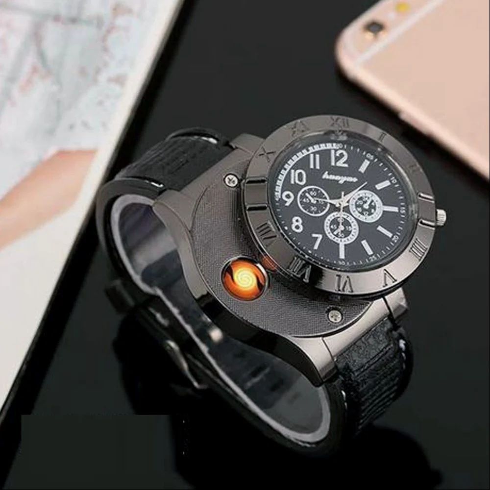 New Military USB Lighter Watch - Emirex