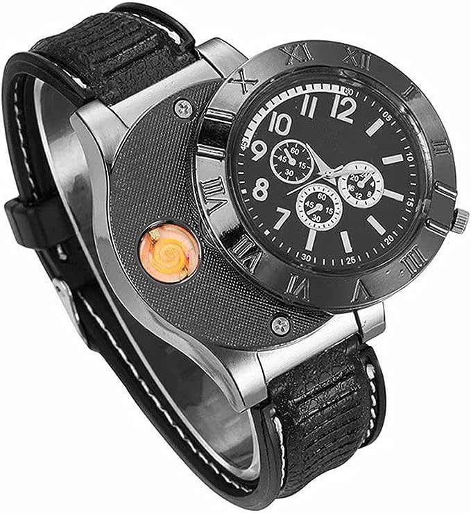 New Military USB Lighter Watch - Emirex