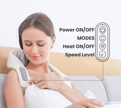 Pain Relief Neck and Shoulder Heat Massager - Emirex