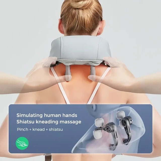 Pain Relief Neck and Shoulder Heat Massager - Emirex