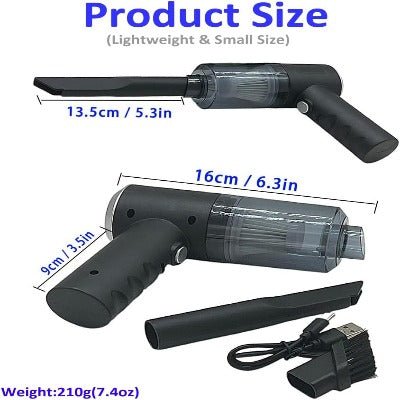 Portable Handheld Vacuum Cleaner Powerful & Easy Cleaning - Emirex