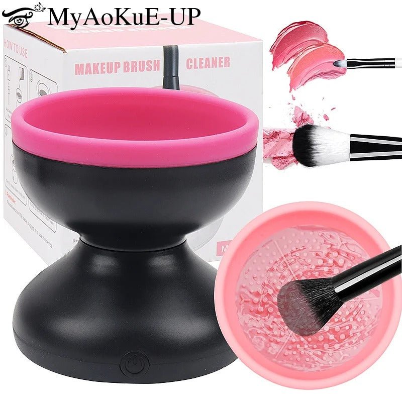 Portable Usb Makeup Brush Cleaner Machine - Emirex