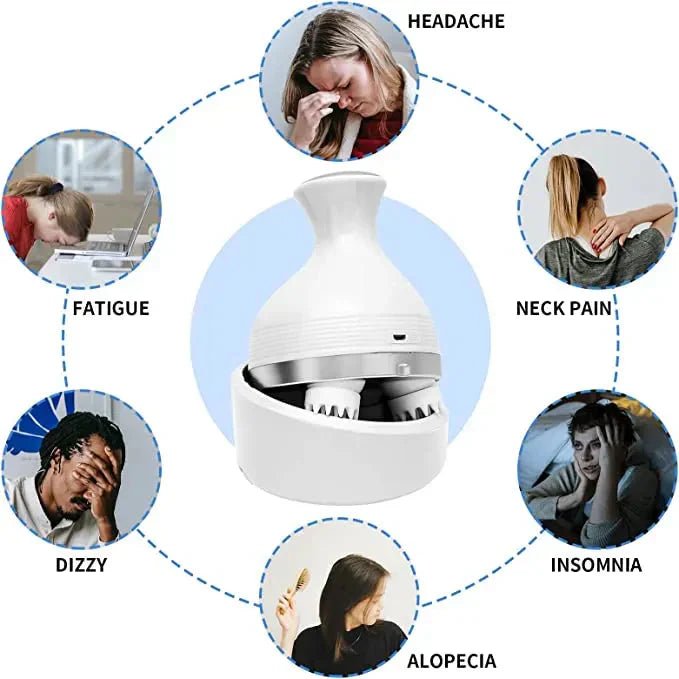 Premium Electric Head Scalp Massager - Emirex