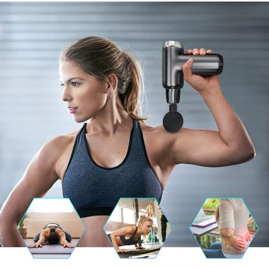 Premium Muscle Massage Gun with 4 Heads - Emirex