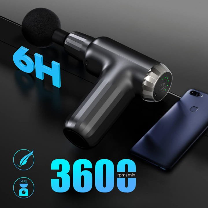 Premium Muscle Massage Gun with 4 Heads - Emirex