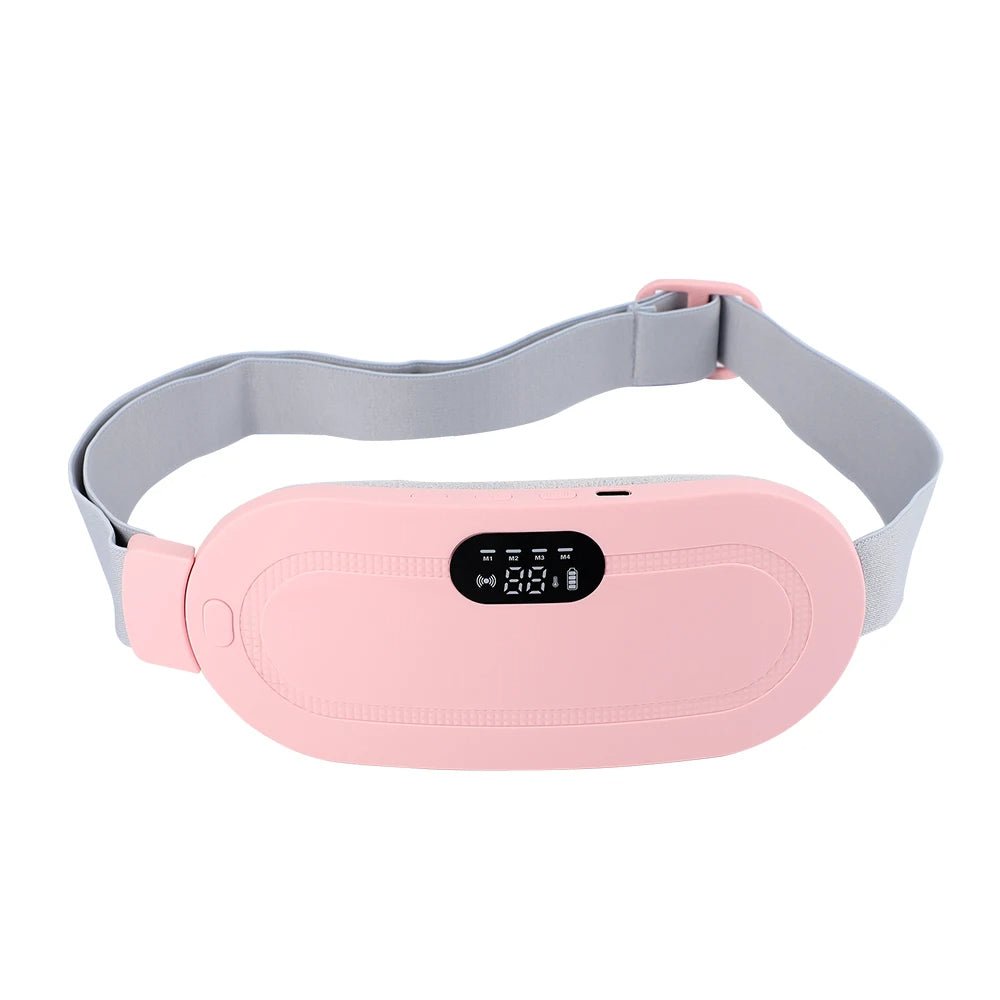 Rechargeable Menstrual Heating Pad Relief Pain Belt Massager - Emirex