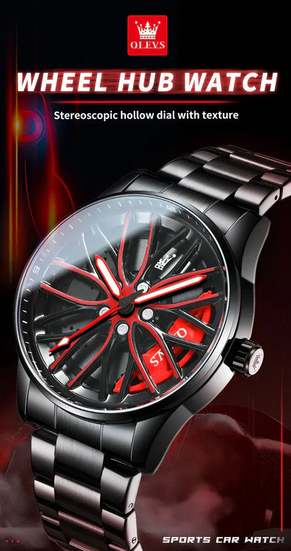 Rs Chrono Waterproof Car Wheel Watch™ - Emirex