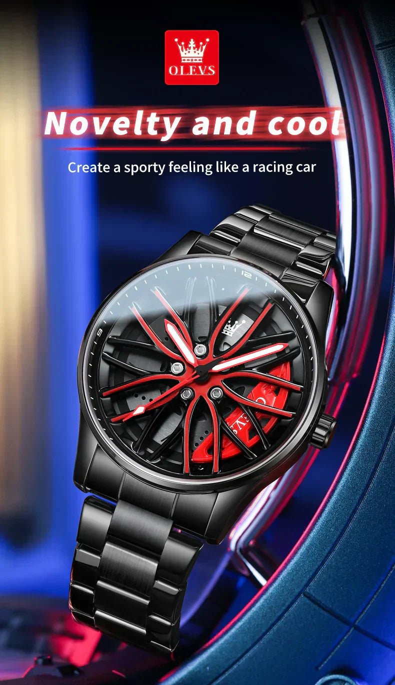 Rs Chrono Waterproof Car Wheel Watch™ - Emirex