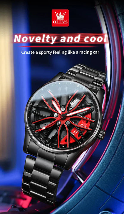 Rs Chrono Waterproof Car Wheel Watch™ - Emirex