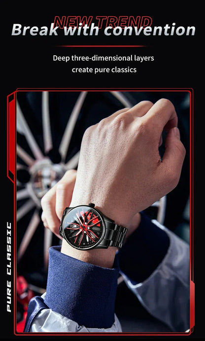 Rs Chrono Waterproof Car Wheel Watch™ - Emirex