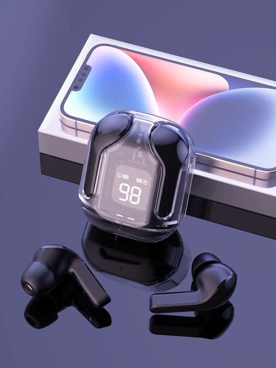 T6 Crystal Wireless Earphones - Emirex