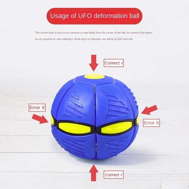 UFO Flying Saucer Ball Training Games - Emirex